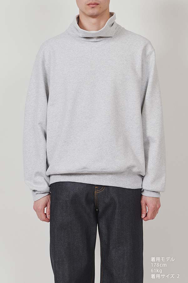 DIGAWEL Turtleneck Sweatshirt (Heather gray) DWWB024 公式通販