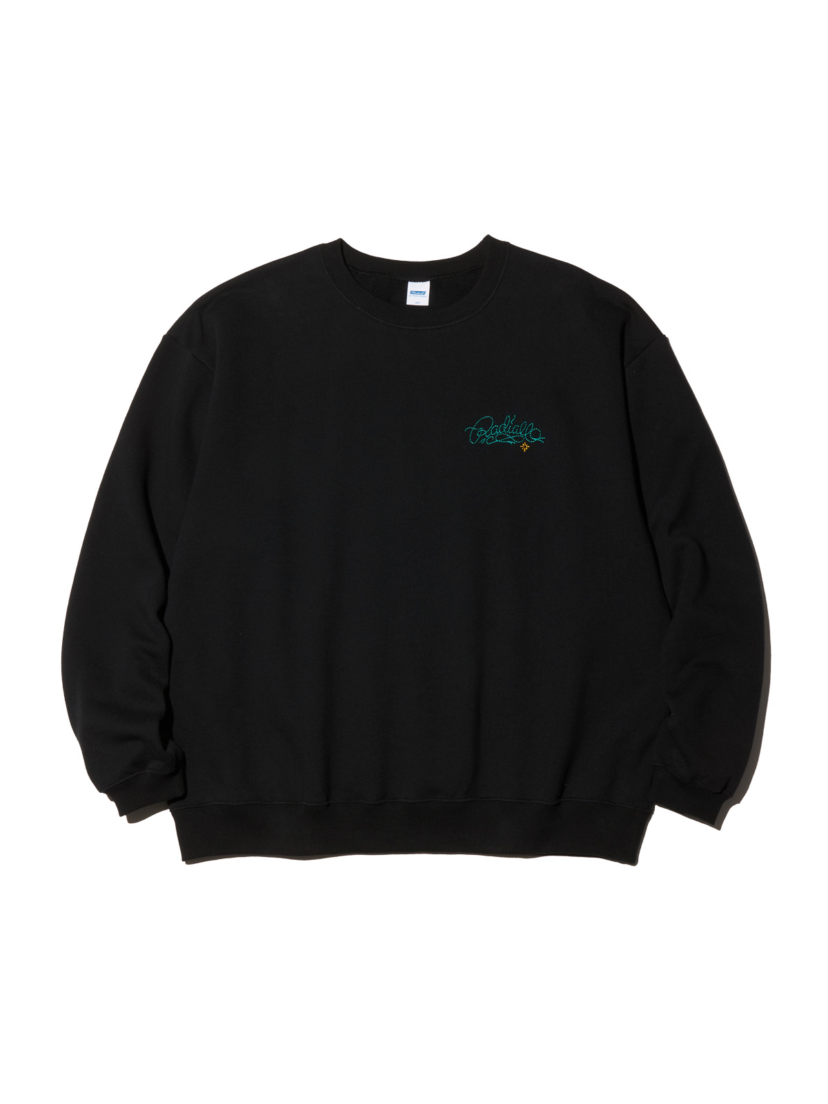 RADIALL SANTA MADRE - CREW NECK SWEATSHIRT L/S (Black) RAD-23AW