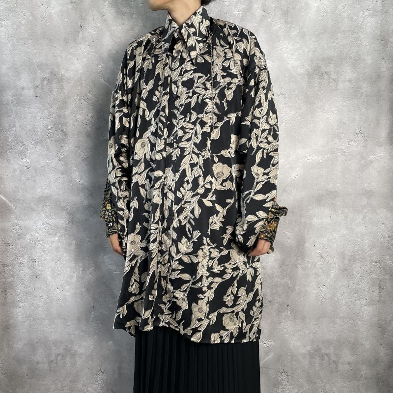 KIDILL TWO WAY SHIRT (BLACK FLORAL) KL742 公式通販