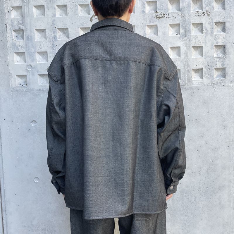 COOTIE Wool Work L/S Shirt (Black) CTE-23A404 公式通販