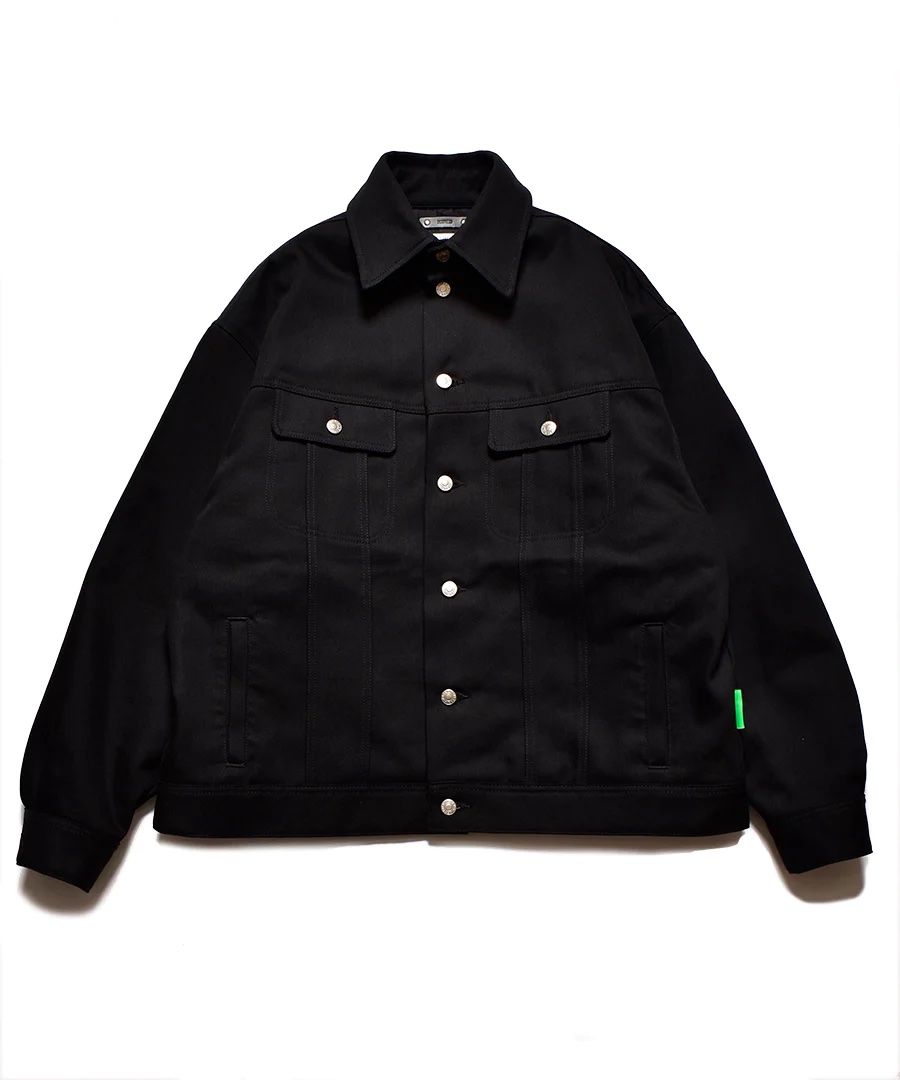 MINEDENIM TWIST DENIM CHACI TRUCKER JACKET (BLK) MND-WILLC001 公式通販