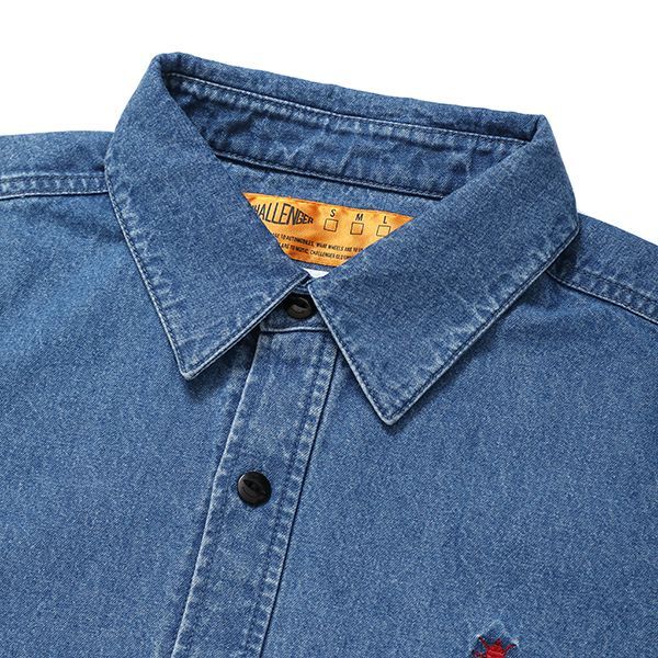 CHALLENGER S/S DENIM SHIRT CLG-SH 024-003 公式通販