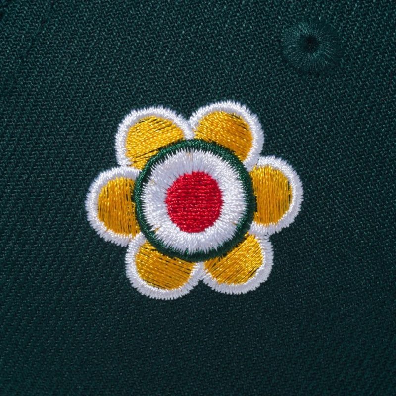 NEW ERA 59FIFTY MLB Flower Embroidery オークランド・アスレチックス