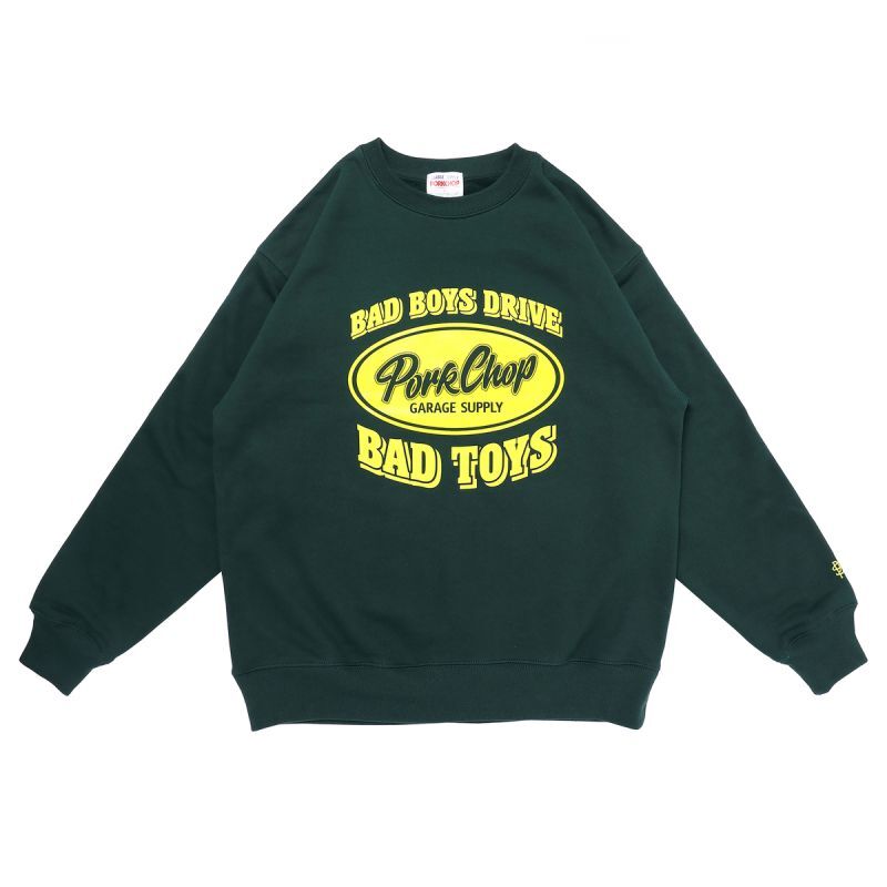 PORKCHOP ポークチョップ PORK FRONT SWEAT ブラック - beaconparenting.ie