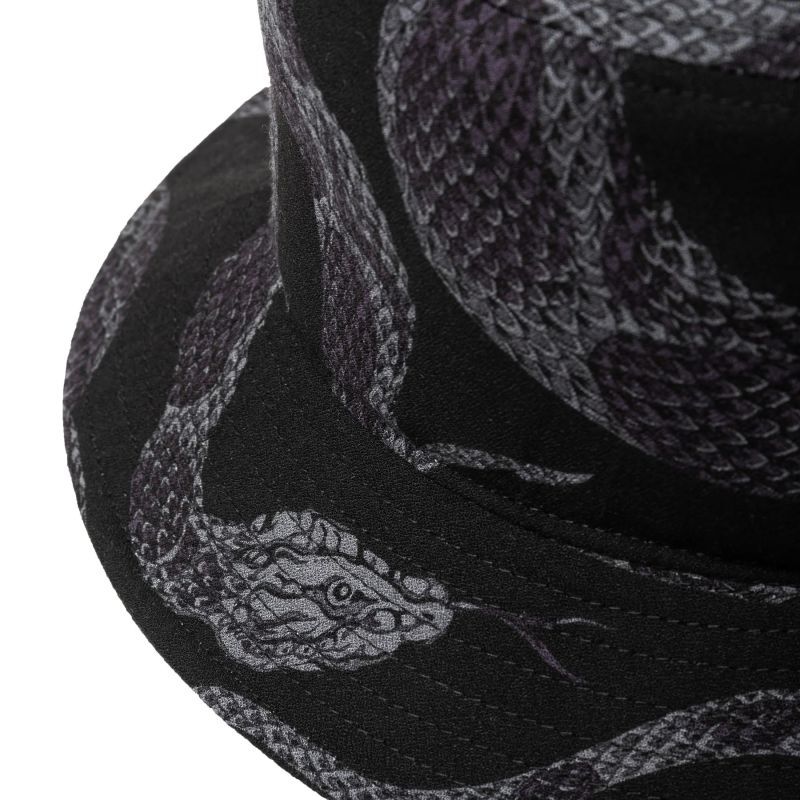 CALEE R/P ALLOVER SNAKE PATTERN BUCKET HAT ＜LIMITED＞ CL 
