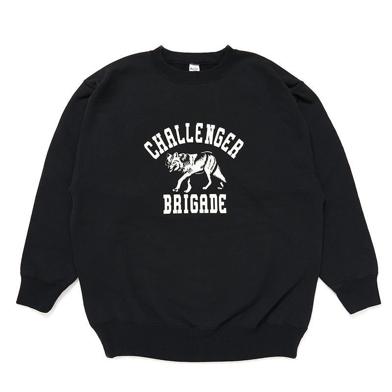 CHALLENGER WOLF COLLEGE C/N SWEAT CLG-SW 024-006 公式通販