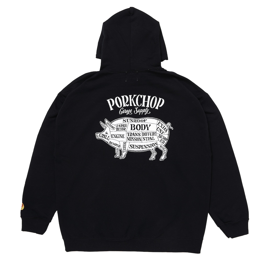 PORKCHOP GARAGE SUPPLY PORK BACK HOODIE